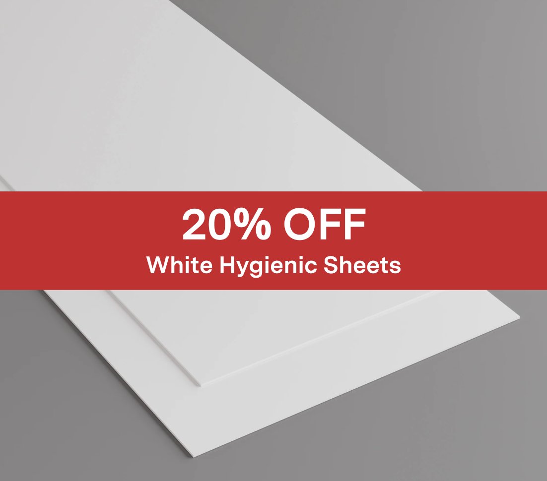 White Hygienic Cladding