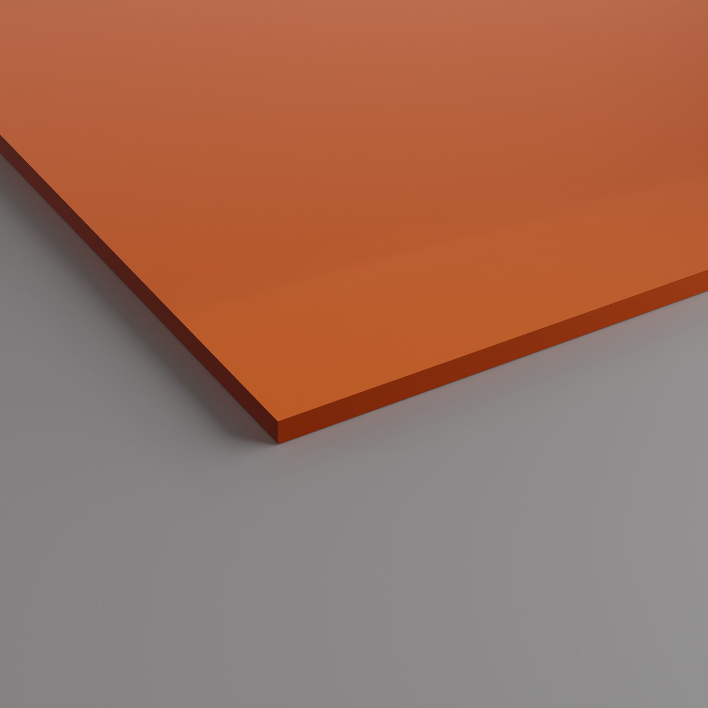 2.5mm Orange Gloss Sheet