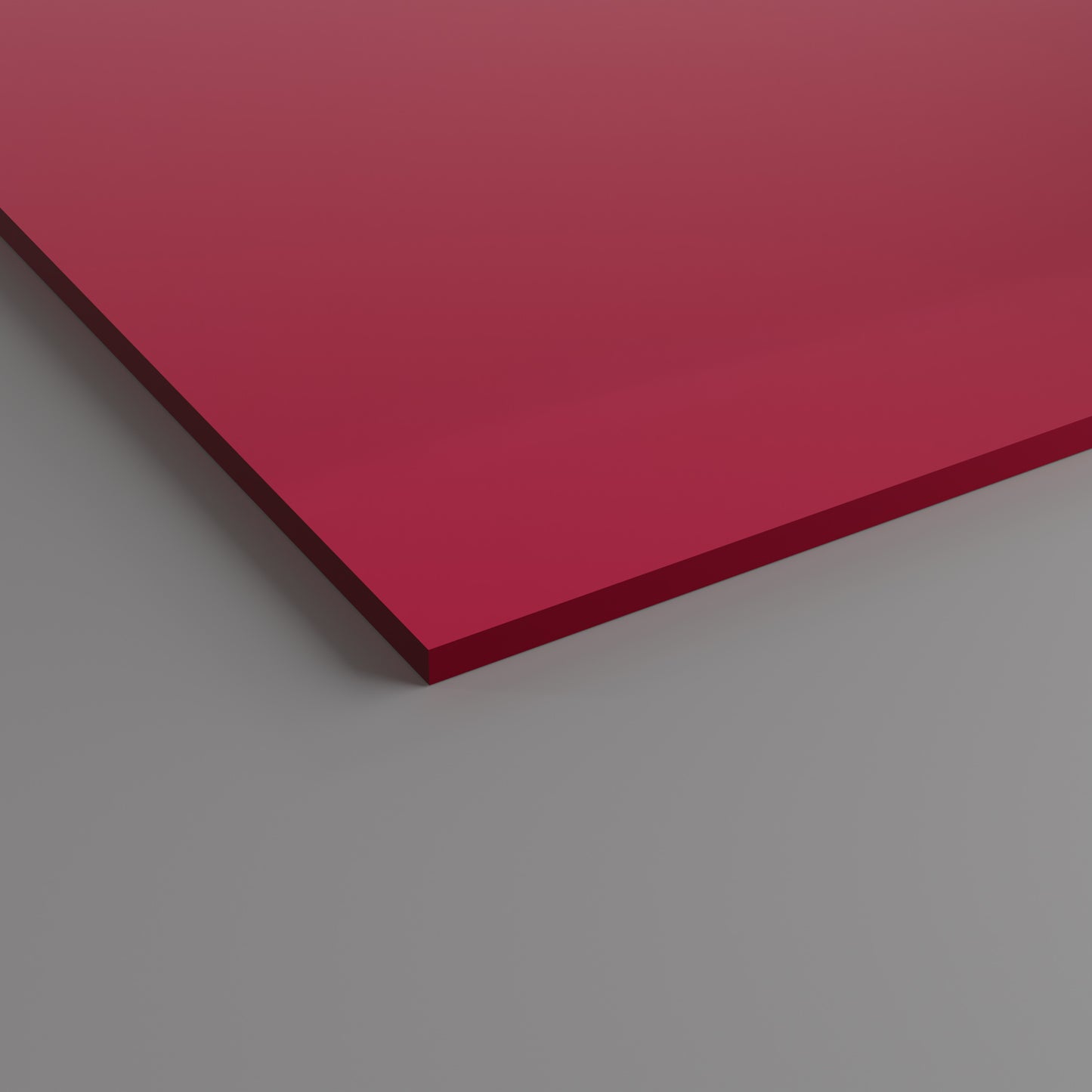 2.5mm Ruby Red Gloss Sheet