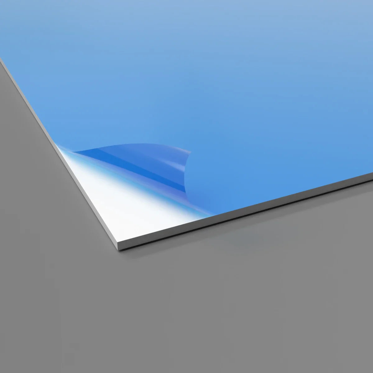 2mm PVC Impact Resistant White Sheet (2440mm)