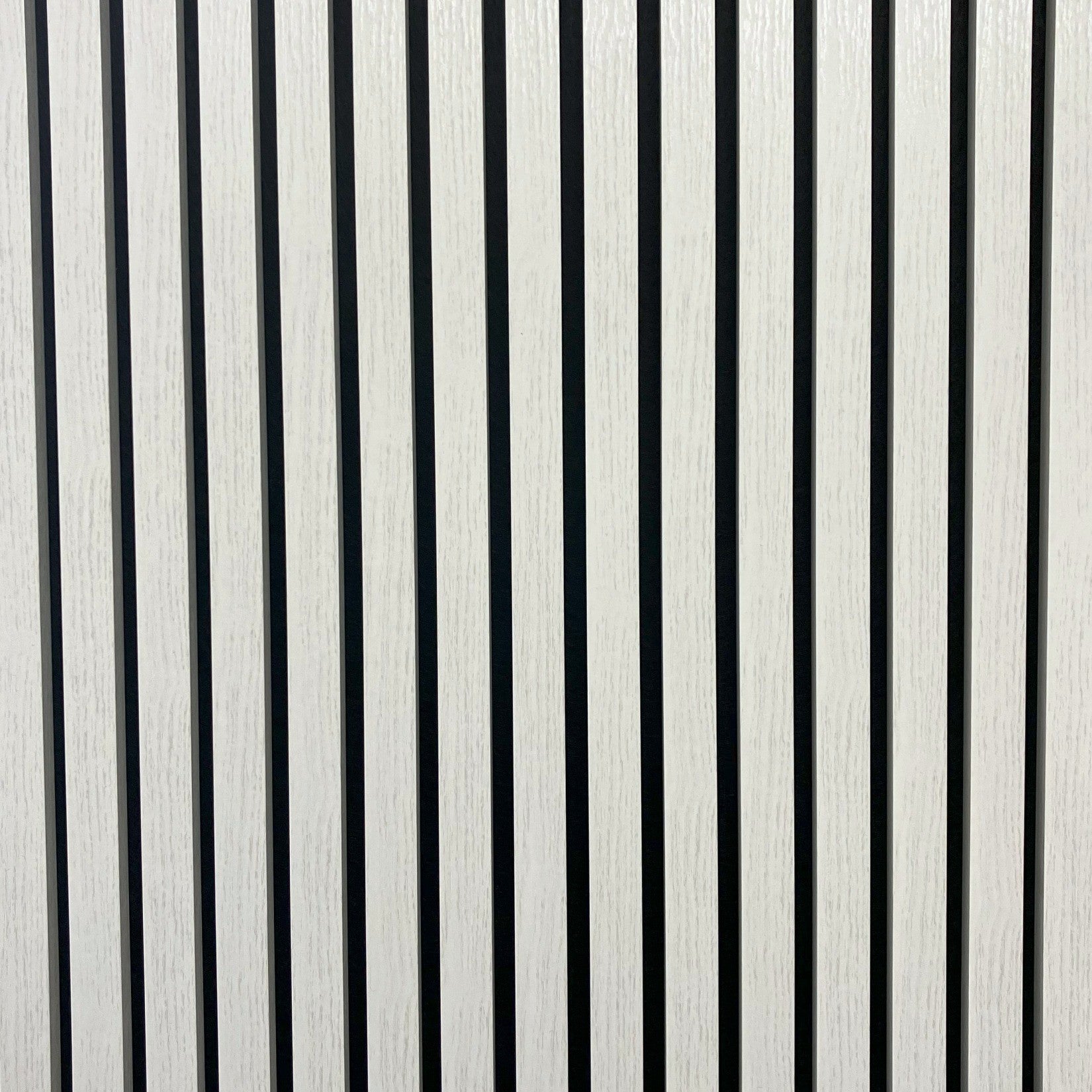 Acoustic Slat Wall Panel - White