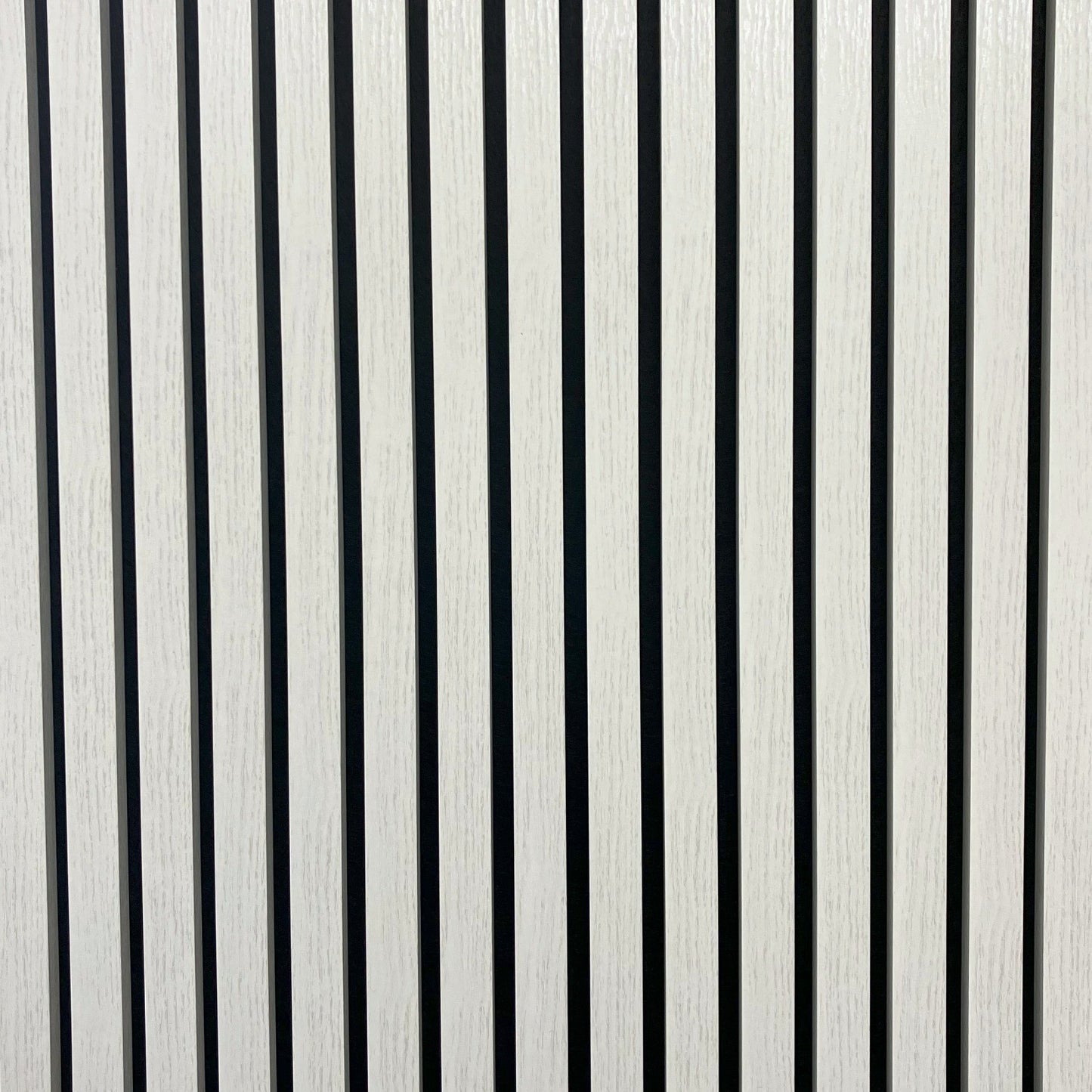 Acoustic Slat Wall Panel - White