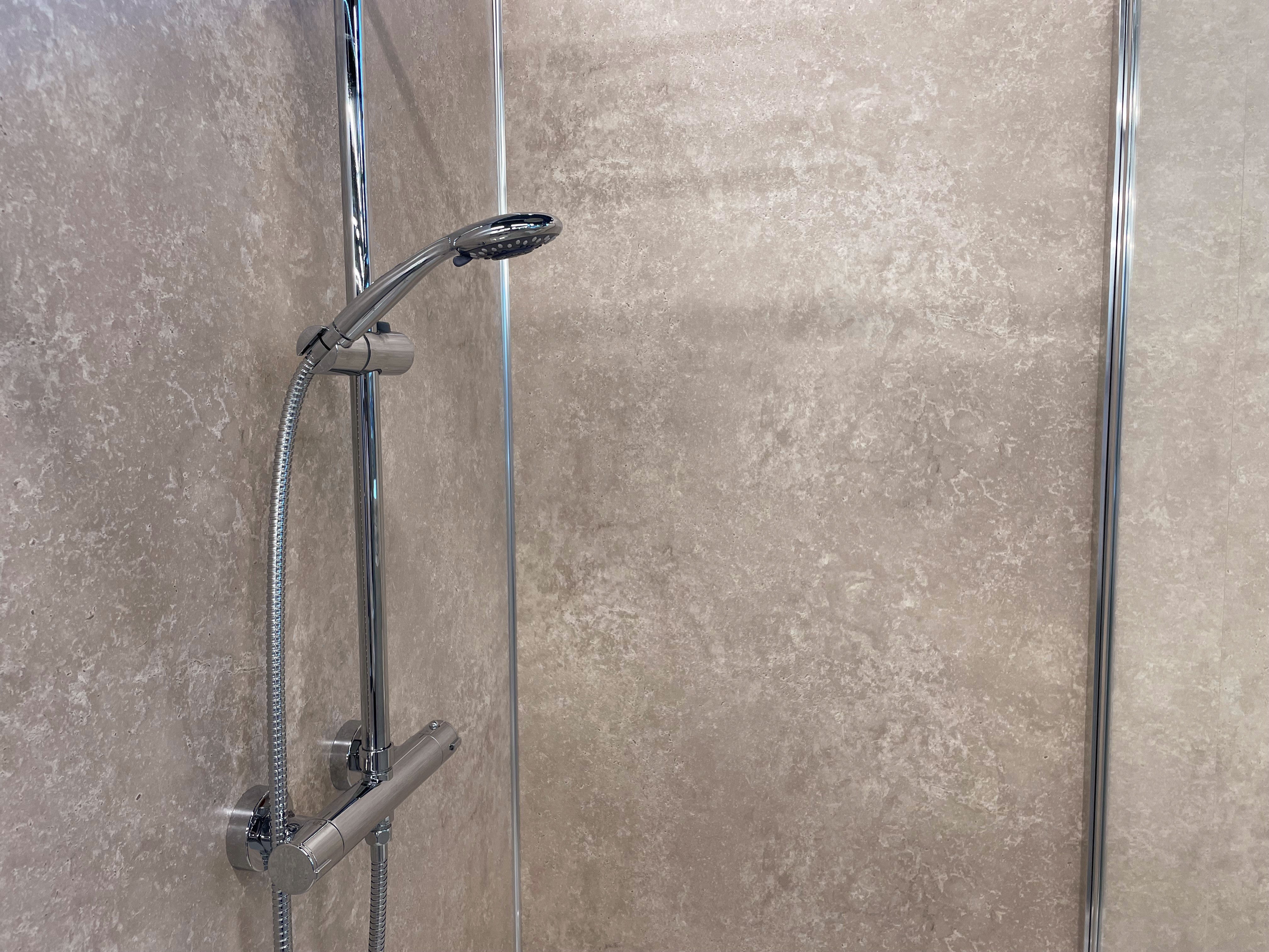 Maxi Shower Panel - Beige Marble