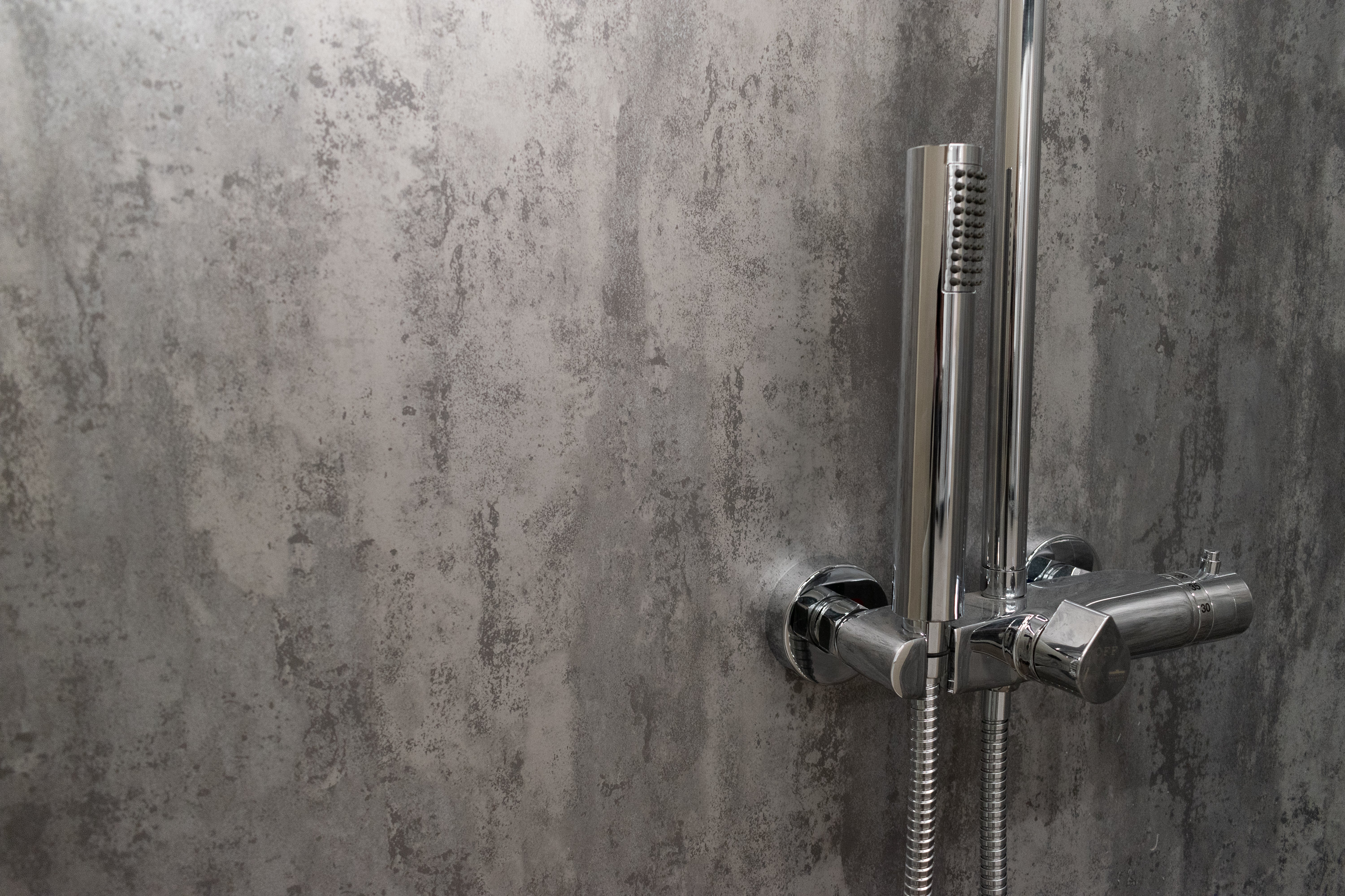 Maxi Shower Panel - Metallic Stone