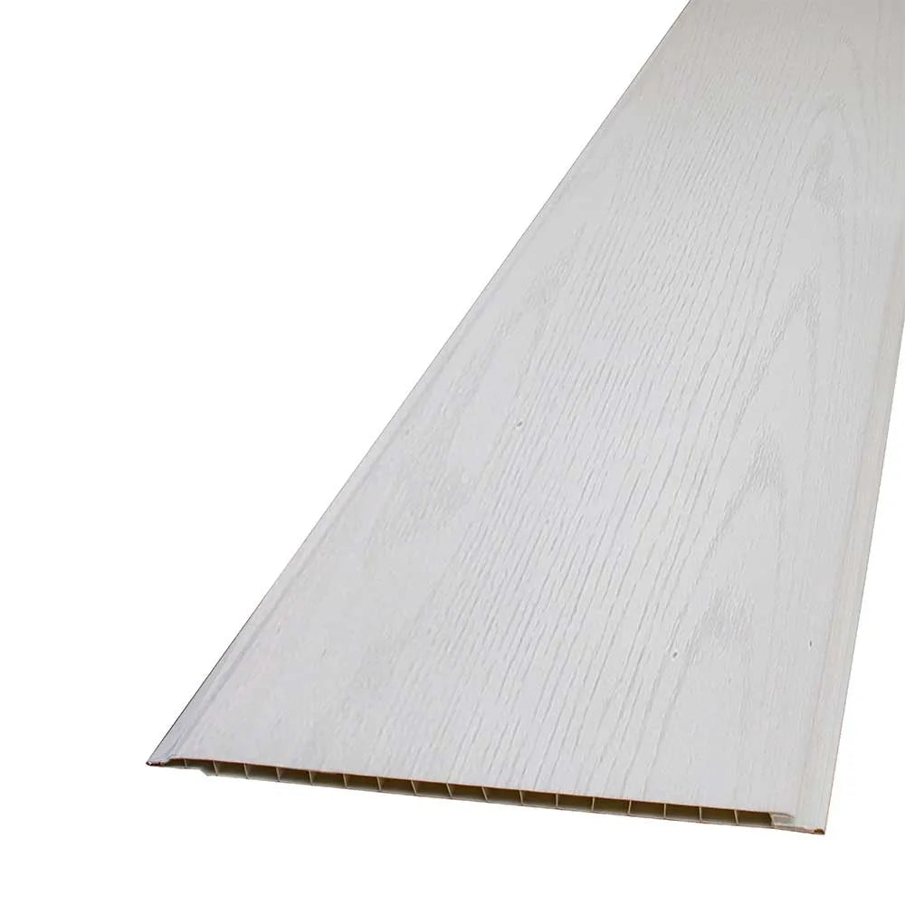 White Wood V Groove Ceiling Plank - 2.7m