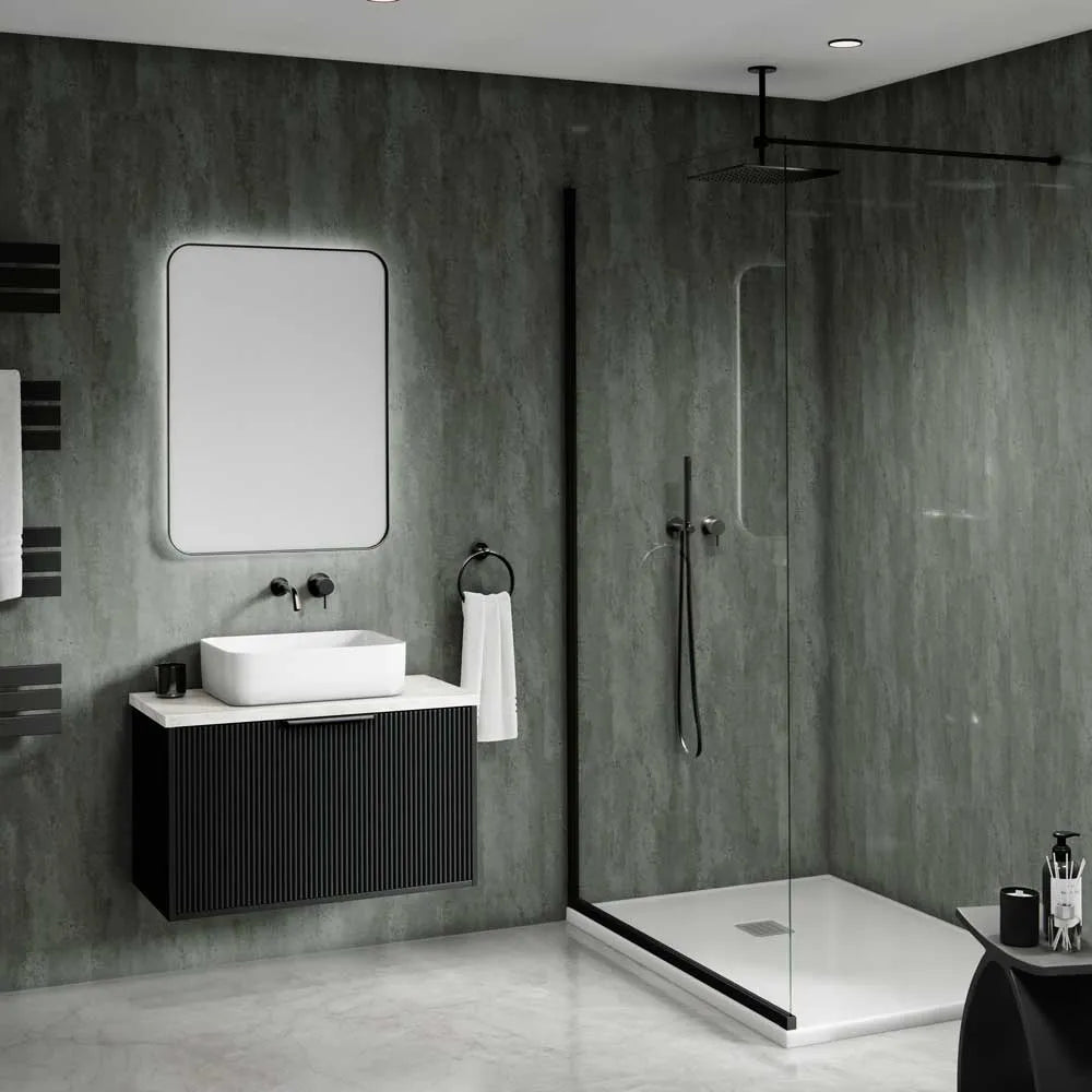 Maxi Shower Panel - Metallic Stone