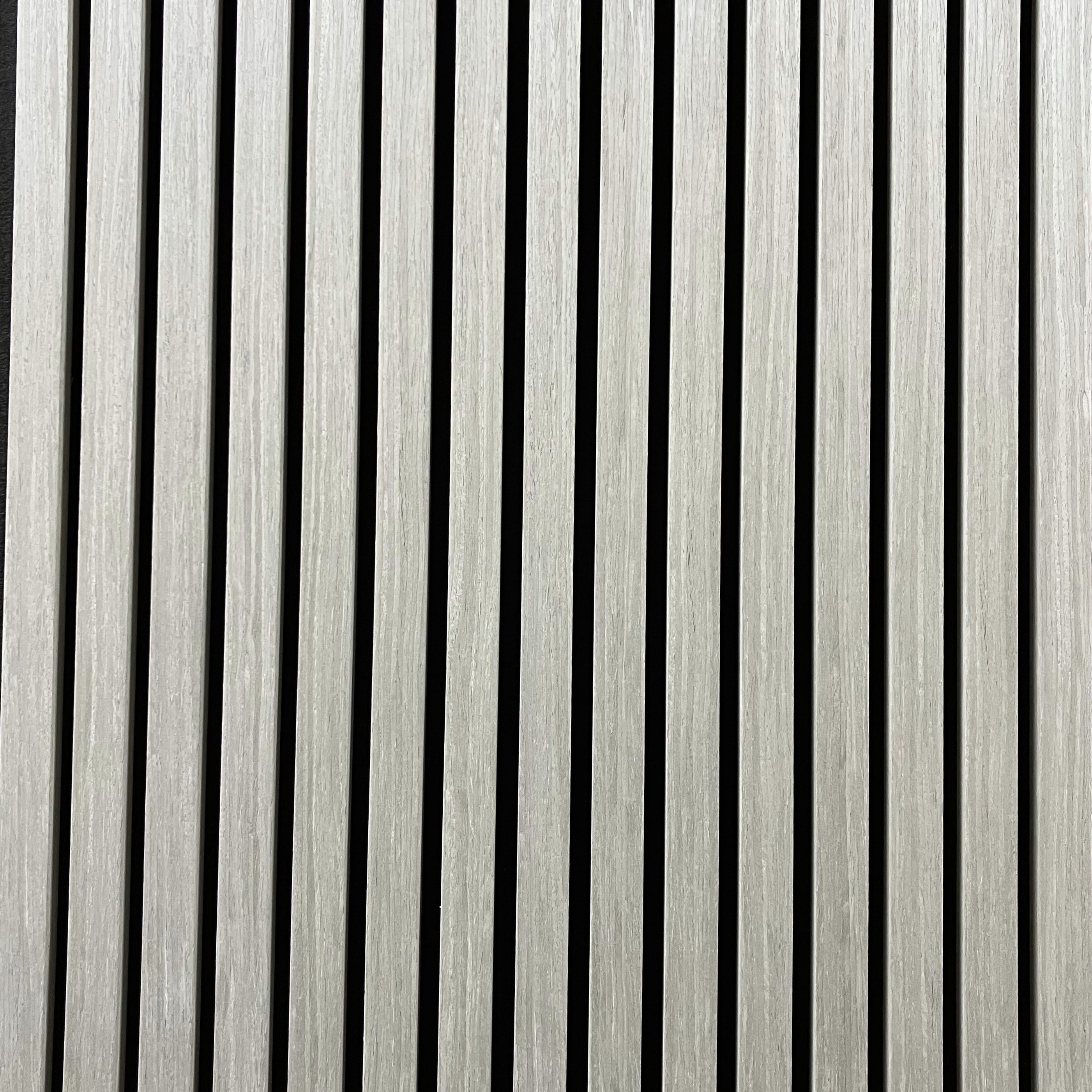 Acoustic Slat Wall Panel - Grey Oak