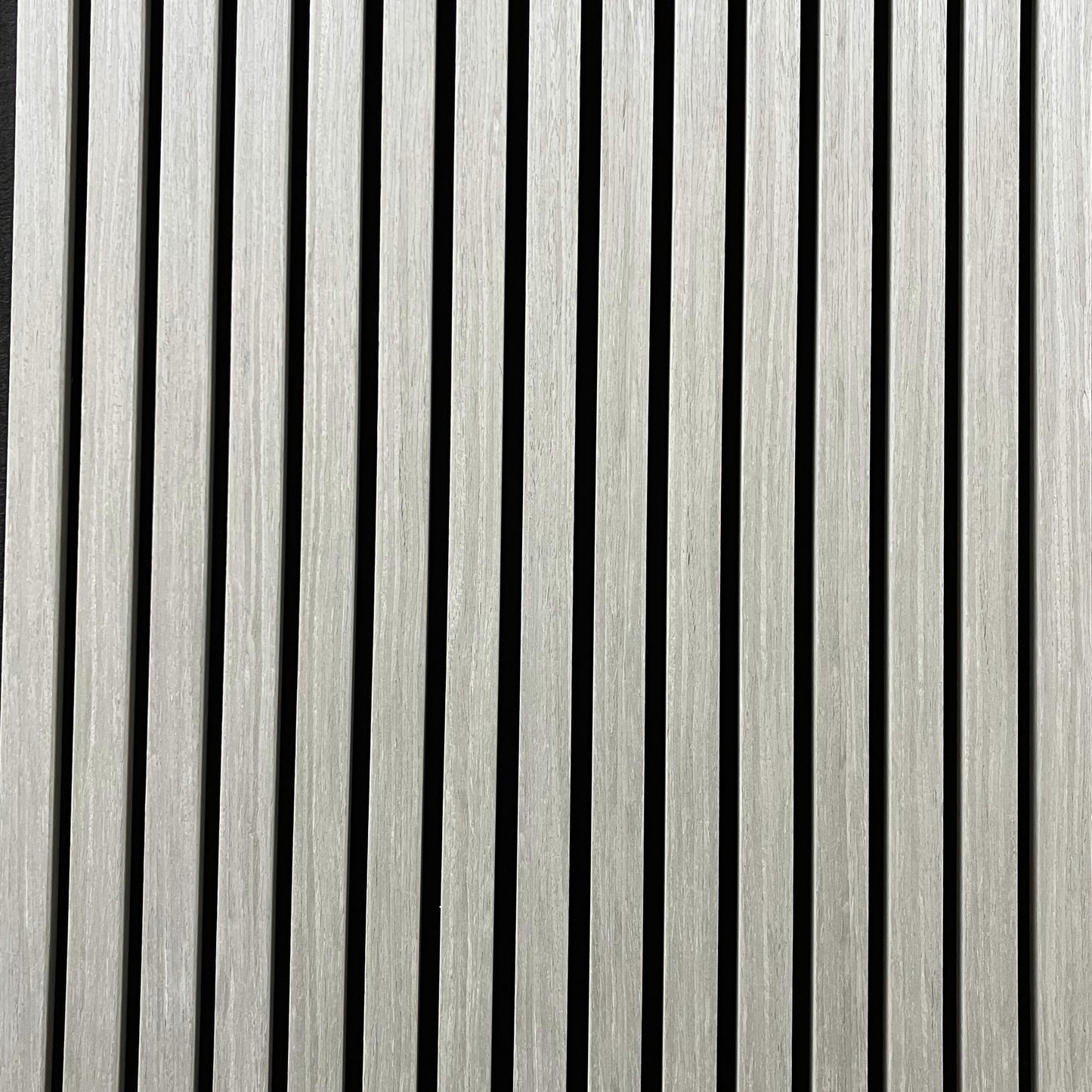 Acoustic Slat Wall Panel - Grey Oak