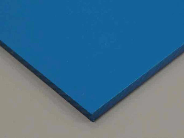 Sample 2.5mm Blue Satin Sheet