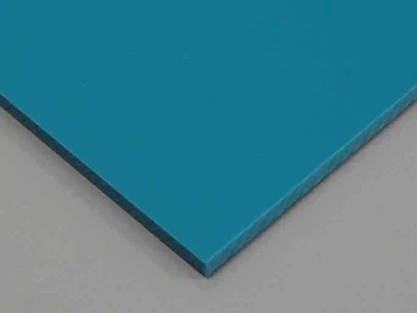 Sample 2.5mm Teal Satin Sheet