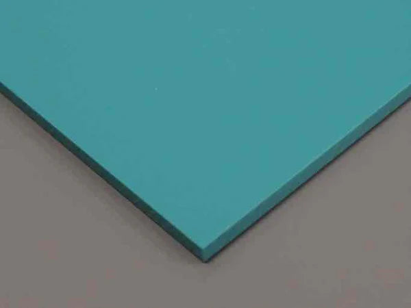 Sample 2.5mm Turquoise Satin Sheet